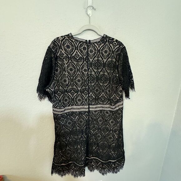 Hailey & Co Boutique Black Lace Event Dress Plus Size 3X - Picture 4 of 5